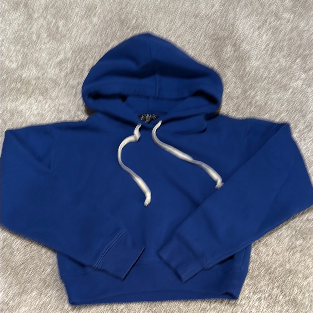 NWOT J Crew Cropped Hoodie